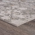 thumbnail image 3 of 5' X 8' Cream Abstract Distressed Area Rug, 3 of 8