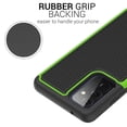 thumbnail image 3 of CoverON For Samsung Galaxy A72 Case, Slim Rugged Grip Hard Phone Cover, Green, 3 of 8