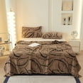 thumbnail image 4 of Blanket, Banana Leaf Print Blanket Thickened And Warm Throw Blanket Suitable For Naps And Relaxation Suitable For Use In The Bedroom Or On The Sofa, 4 of 6