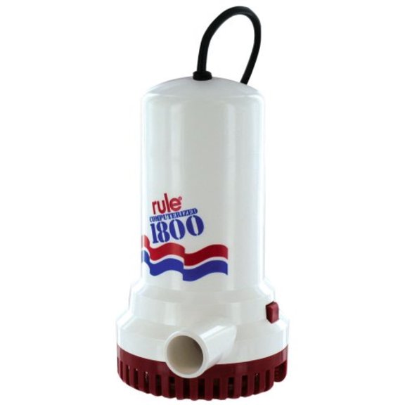 Rule 1800 SumpUtility Pump w8 Cord - 110V Automatic