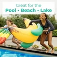thumbnail image 3 of GreenCo Giant Inflatable Ride-On Banana Swimming Pool Float, 3 of 6
