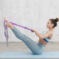 thumbnail image 4 of Sangle de Yoga Extensible - Sangle Extensible Non Élastique, pour Réhabilitation, Pilates, Danse, 4 of 5