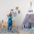 thumbnail image 2 of Floating Shelf Wall Mounted Set of 4 (Moon and 3 Stars) for Toniebox Starter Set,Tonie Figures - Magnetic Wooden Shelves Compatible with Toniebox Player Audio Character for Children Room, 2 of 15