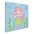 thumbnail image 2 of Trademark Fine Art 'Magical Mermaid I' Canvas Art by Moira Hershey, 2 of 3