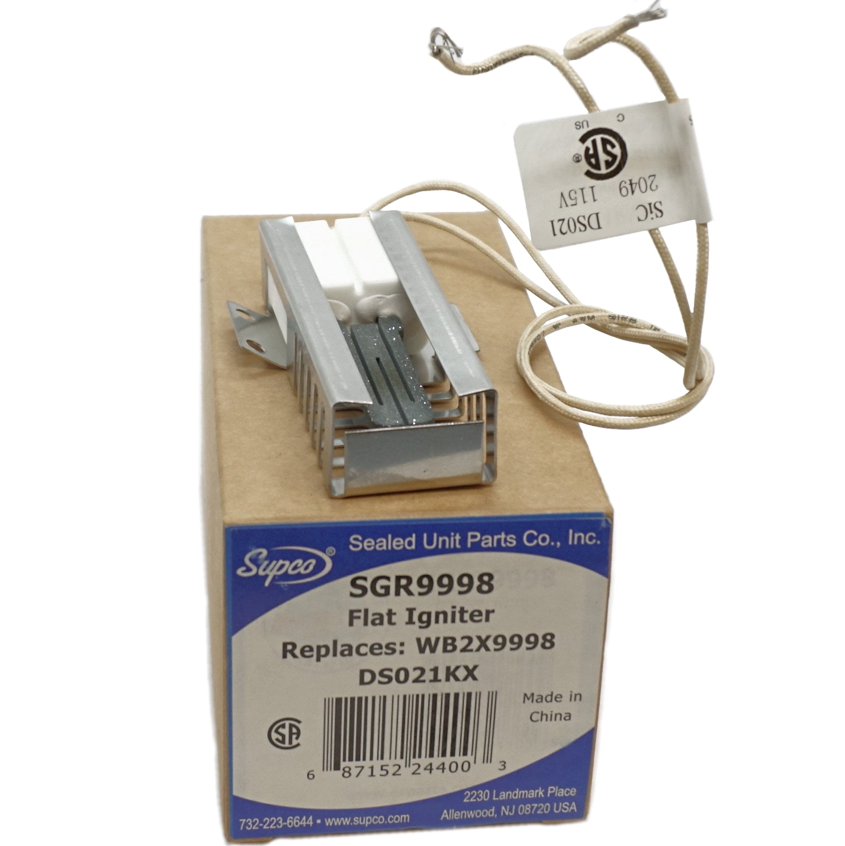 Hotpoint Gas Oven Igniter replaces GE WB2X9998 