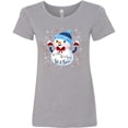 thumbnail image 3 of Inktastic Holiday Snowman Women's T-Shirt, 3 of 5
