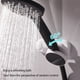 thumbnail image 4 of Accesorios de baño Soporte para cabezal de ducha colgante Estante para cabezal de ducha Base de ducha de baño ajustable Sin perforaciones Fácil de instalar Adecuado para cabezales de ducha de varios t, 4 of 6