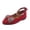Red, variant on NOKIO Kids Dressy Flats Girls' Formal Flats Girls Casual Shoes Shallow Mouth Slip On Pointed Pearl Princess Boat Shoes Kids Children Bowknot Leather Shoes Children'S Princess Pearl Sandals