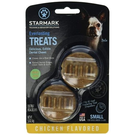 (4 Pack) Everlasting Treat, Chicken Flavor, Small, Pack of 4 StarMark Everlasting Treat Small Chicken Made in the USA By