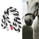 thumbnail image 4 of Cuerdas de Plomo de Caballo Accesorio de Cuerda de Plomo resistente de Cuero Tejedor con Ganchos de aleación Más Gruesos Cuerda de Tracción de Cabestro de Cabeza de Caballo ANGGREK Otros, 4 of 8