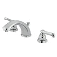 thumbnail image 1 of Kingston Brass GKB961FL Robinet de Lavabo à Large Diffusion, Chrome Poli, 1 of 2