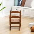 Kid's Patio Rocking Chair, Small Indoor/Outdoor Rocker for Children