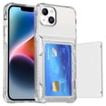 thumbnail image 3 of Funda TEKKU TPU Tarjetero para iPhone 15 PLUS Transparente, 3 of 11
