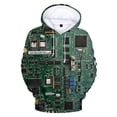 thumbnail image 3 of Sudadera con capucha con gráfico de chip electrónico para hombre, sudadera con estampado 3D de placa de circuito de CPU, sudadera divertida, sudaderas con capucha, ropa de calle, 3 of 5