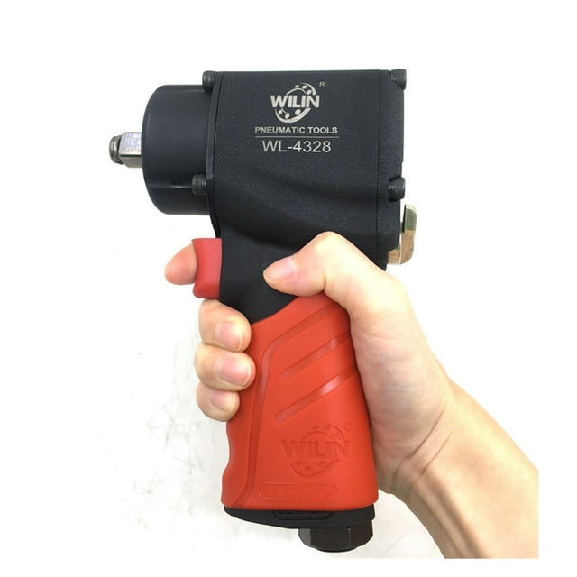 Pneumatic Air Tools Impact Wrench 1/2 Inch Air Angle Single Hammer Rubber Handle Double Hammer Big Torque ,Wide Use
