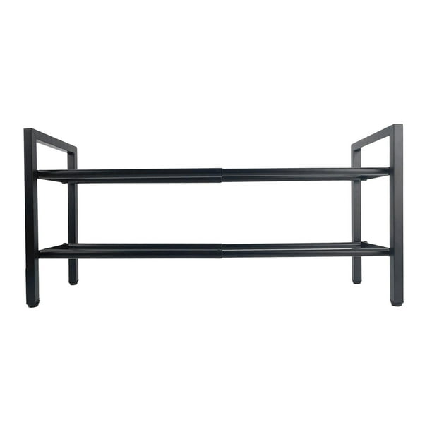 Zapatero extensible Macarena organizador de zapatos de hierro 2 capas