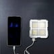 thumbnail image 5 of Lámpara solar portátil para acampar | 4 modos Lámpara LED fuerte | Recargable, Pantalla de Encendido | Verde compacto de 4", cargador USB, linterna de emergencia para senderismo al aire libre, 5 of 6