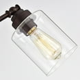 thumbnail image 3 of RADIANCE goods Transitional 3 Light Oil Rubbed Bronze Bath Vanity Fixture 23" Wide, 3 of 10
