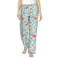 thumbnail image 2 of Goofa Butterflies Printed Soft Pajama Pants for Women, Wide Leg Comfy Casual Lounge Yoga Pants-X-Large, 2 of 9
