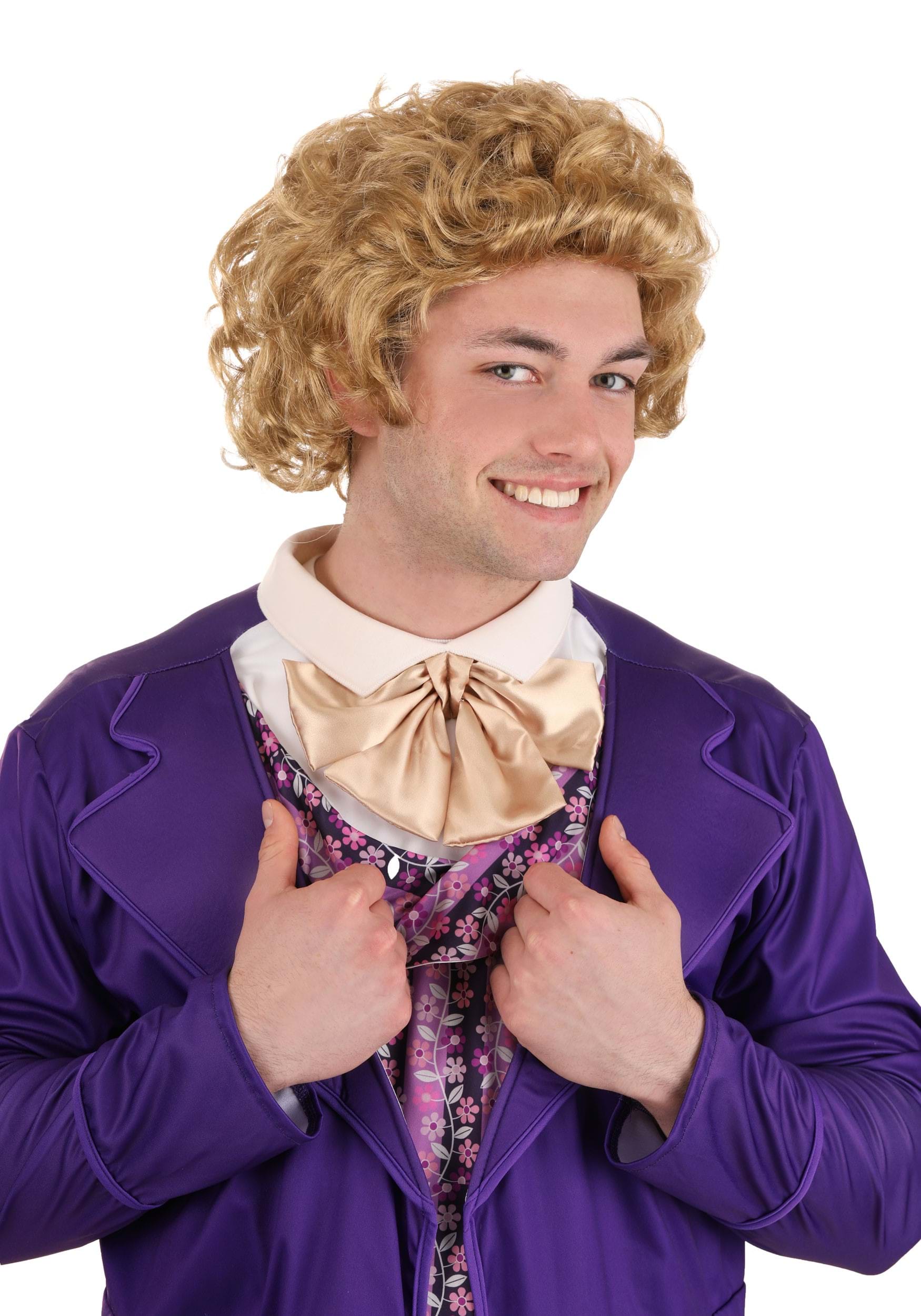 Willy Wonka and the Chocolate Factory Men's Willy Wonka Wig