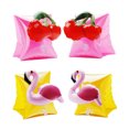 thumbnail image 1 of Inflatable Swimming Rings PVC Assorted Color for Children Pool Toys 4Pcs 6.7x5.4x5.9in, 1 of 8