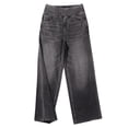 thumbnail image 5 of Wide Leg Jeans Pants for Women High Waist Baggy Stitch Casual Stretchy Loose Denim Pockets Washed Pants, 5 of 7