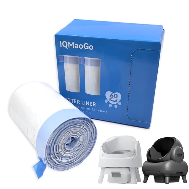 Bolsas higiénicas IQmaoGo, 60 unidades, resistentes, para Neakasa M1
