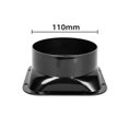 thumbnail image 1 of Duct Connector Square Flange Abs Plastic for 100-300mm Dia Hose Check Valve, 1 of 4