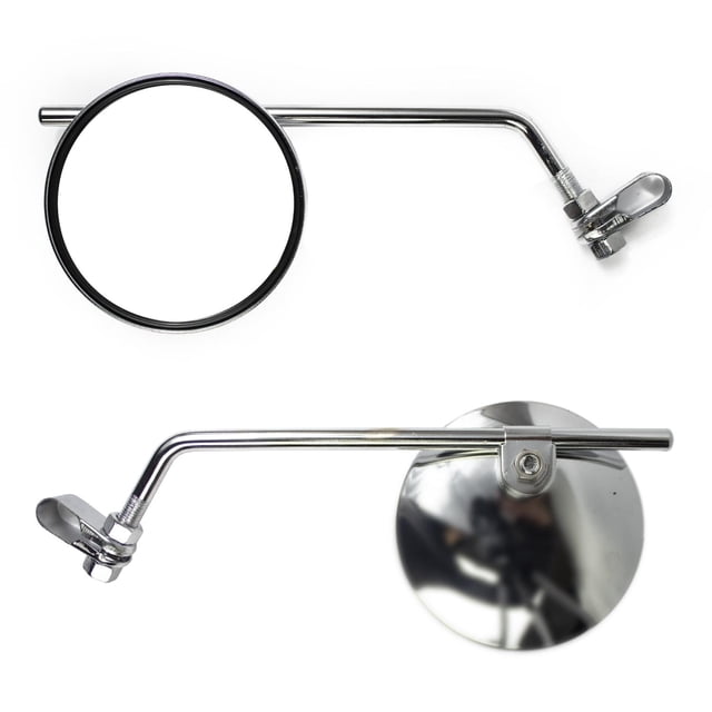 Espejo con Clip para Motocicleta Kinlley 10mm Negro