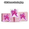 thumbnail image 3 of Uxcell 20pcs Pull Bows 6.3 Inches Wide Organza Ribbon Bow for Gift Wrapping Birthday Baskets Decoration Dark purple, 3 of 5