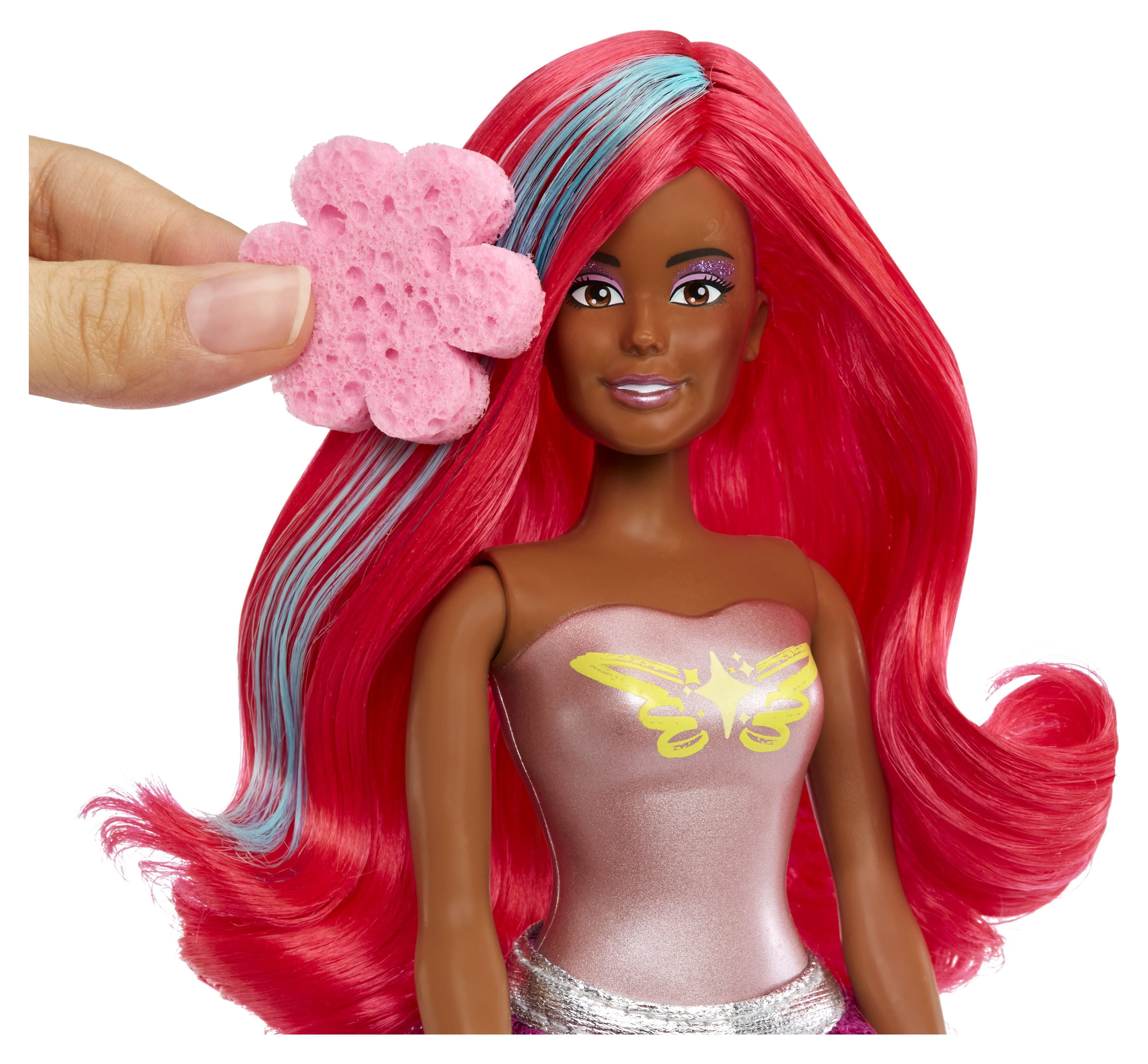 MGA's Dream Ella Color Change Surprise Fairies Doll- Yasmin (Pink) Great Gift, Toy for Kids Ages 3, 4, 5+