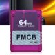 thumbnail image 5 of Estuche transparente para tarjeta de memoria FMCB V1.953 de 8MB/16MB/32MB/64MB para consola de juegos PS2, 5 of 5