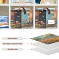 thumbnail image 6 of BZSMCE Collapsible Fabric Cube Storage Bins Door with Floral Design Pattern Storage Box, 6 of 8