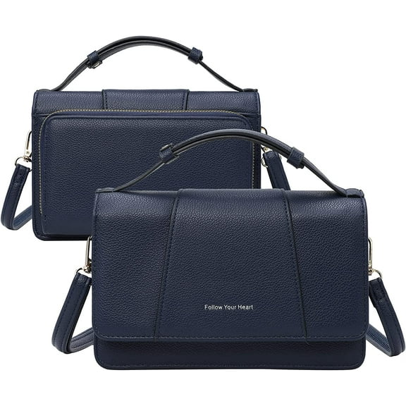 Small Crossbody Handbag for Women, Lightweight Shoulder Messenger Bag Clutch Purse Top Handle Phone Bag