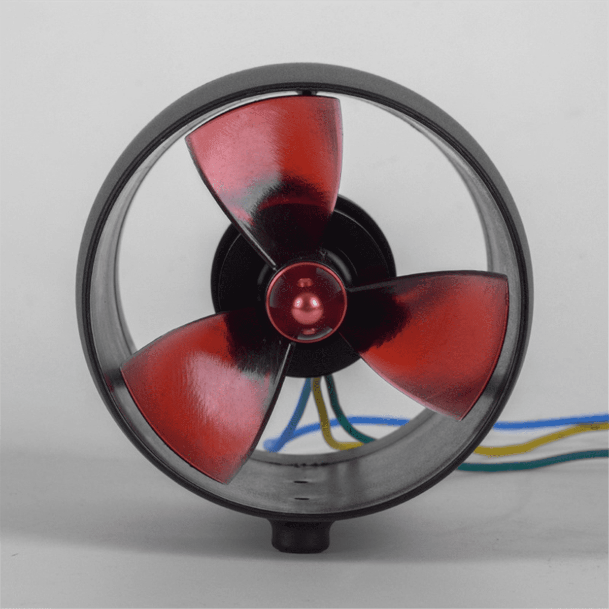 400W Brushless Motor Underwater Thruster for Kayaks Paddle Boards Counterclockwise,1 x Boat Motor,Black
