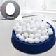 thumbnail image 3 of 50 Huevos Plástico, Huevos Artificiales Falsos, Suministros para Incubar Blancos, 3 of 6
