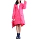 thumbnail image 1 of Inteprter Chubasquero impermeable y ligero para mujer, con capucha, para exteriores, senderismo, chaqueta larga, Poncho Paraguas de lluvia rosa durazno METRO Inteprter JJ13982-06, 1 of 6