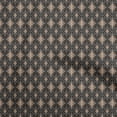 thumbnail image 1 of oneOone Polyester Spandex Black Fabric Asian Kilim Sewing Material Print Fabric By The Yard 56 Inch Wide, 1 of 5