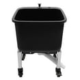 thumbnail image 2 of Portable Utility Sink Laundry Tub with 4 Braked Wheels, Pop-Up Drain, Raised Bottom for Ventilation, and Spacious Tub for Efficient Mop Cleaning and Household Use, 2 of 8