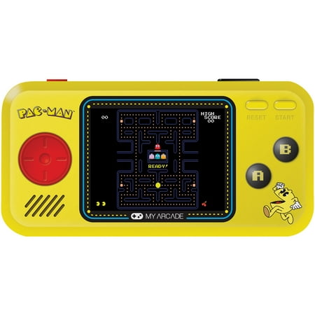 My Arcade Pac-Man Pocket Player - Collectible Handheld Game Console with 3