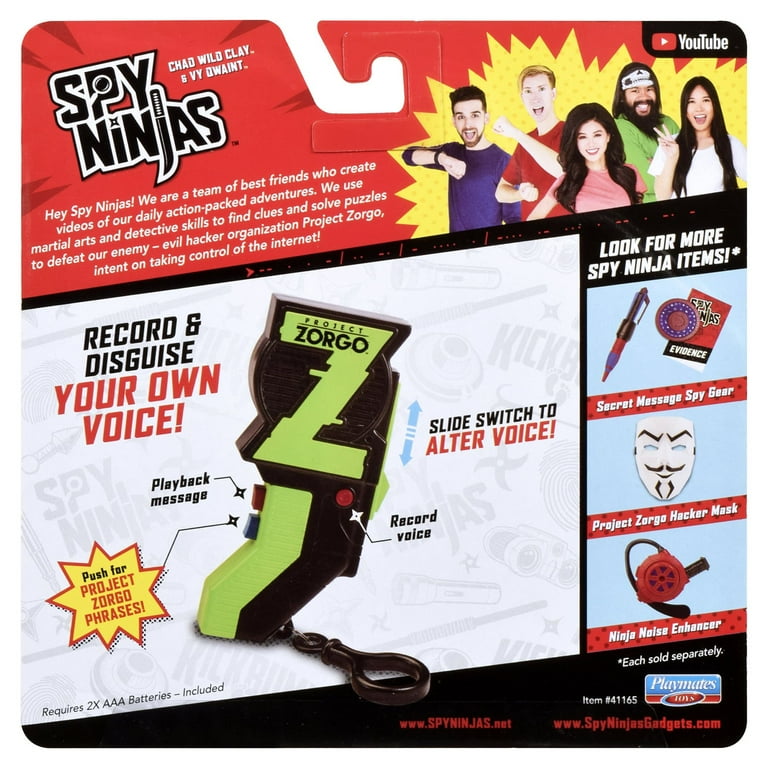 Spy Ninjas Project Zorgo Voice Morpher - Walmart.com