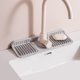 thumbnail image 3 of Plato Jabón Soportador Esponja Manija Grifo Goteo Bandeja Fregadero La Silicona Gadgets, 3 of 8