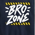 thumbnail image 3 of Instant Message - Bro Zone - Toddler & Youth Crewneck Fleece Sweatshirt, 3 of 6