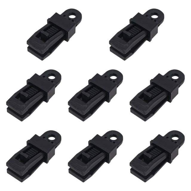 8 clips para lona Strade Fareast Limited abrazaderas multifunción para acampar