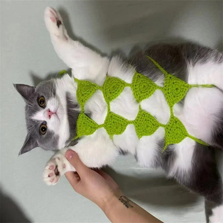 Pet Cat Bikini Pure Handmade Cat Funny Pet Clothes Small Dog Clothes Paracord Dog Leash Harness With Leash Walmart