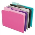 thumbnail image 2 of Interior File Folders 1/3-Cut Tabs, Letter Size, Red, 100/Box, 2 of 2