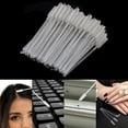 thumbnail image 5 of 100 Pcs Disposable Crystal Spoolies Brush for Eyelash Extensions, Eyebrow Brushes Lash Wand Applicator Makeup Kits (White), 5 of 5