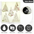 thumbnail image 3 of Christmas Tree Collection Dishwasher Magnet Cover, Refrigerator Door Cover Magnectic Sticker Kitchen Panel Decal Appliances Decor 23x26inch, 3 of 6