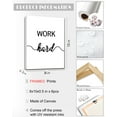 thumbnail image 5 of Drsoum Inspirational Office Wall Art Motivational Quotes Encouraging Sayings Framed Posters 8x10in, 5 of 6