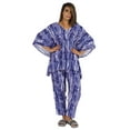 thumbnail image 1 of Phagun Pajamas Set For Women Printed Kaftan Sleepwear kimono Sleeve Asian Nightwear, 1 of 7